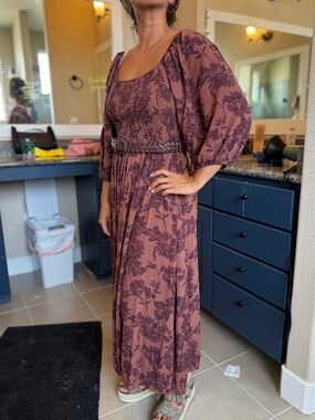 Wallflower Smocked Dress
